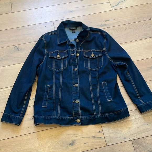Lane Bryant jean jacket, size 16 - Picture 1 of 4